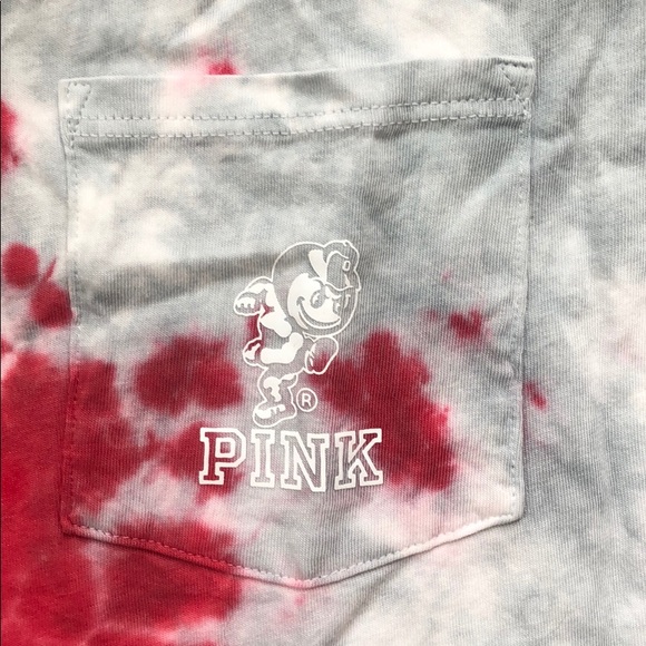 NWT VS PINK Ohio State V Neck Tee 🏈 - Picture 2 of 4